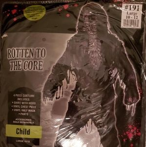 Boys zombie costume (Large)